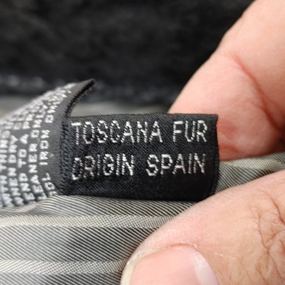 GENUINE LEATHER/FUR WOMANS COAT SIZE M BY PELLE STUDIO FEATURING THINSULATE - Picture 9 of 14